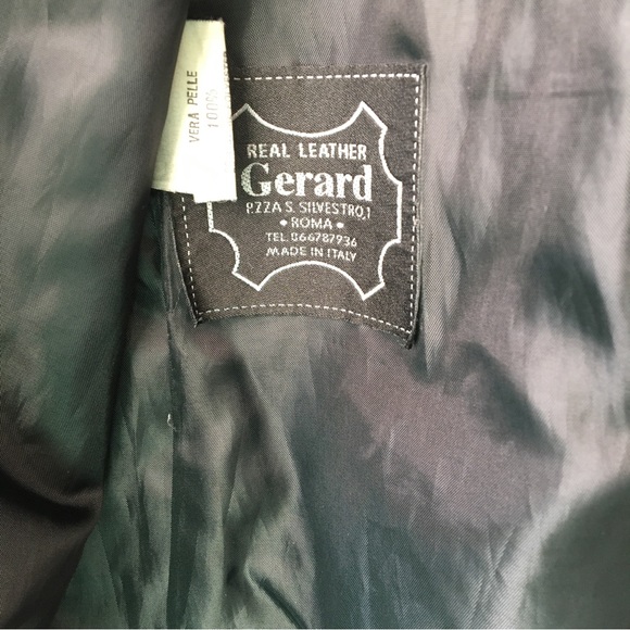 VERA PELLE authentic Italian leather women’s jacket. Size 48. Black. - Picture 14 of 16